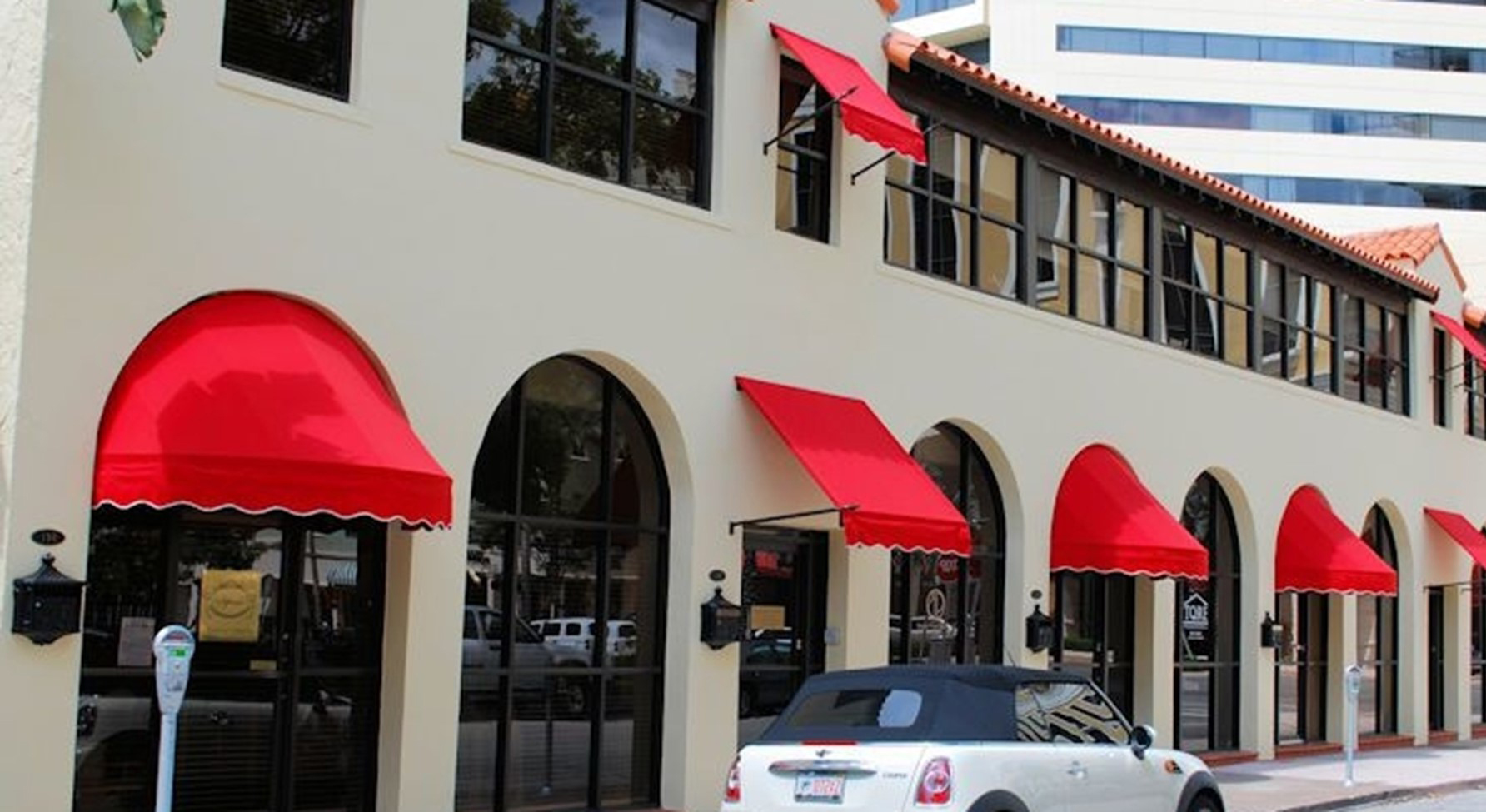 Commercial Fixed Frame Awnings