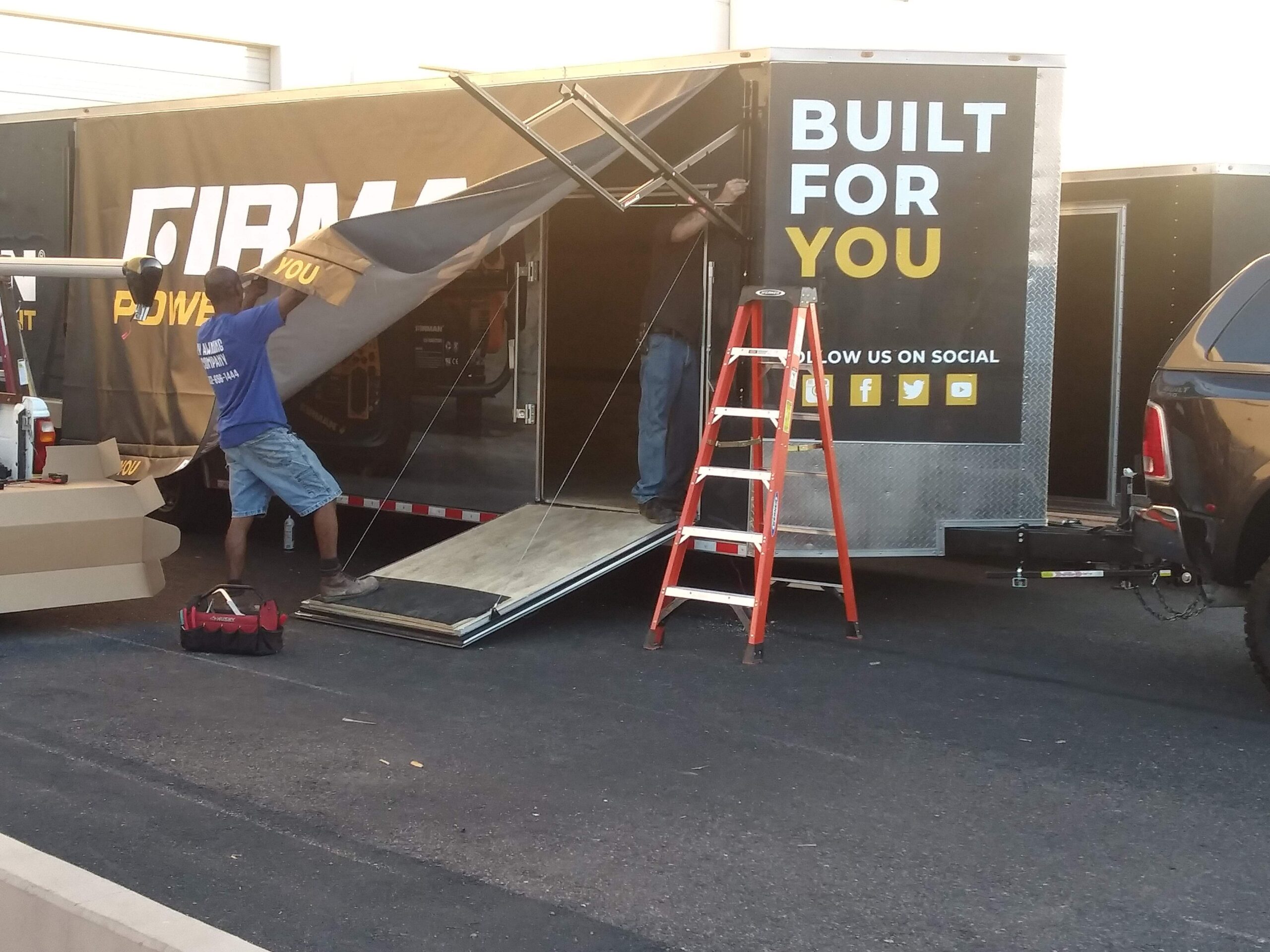 rv awning installation